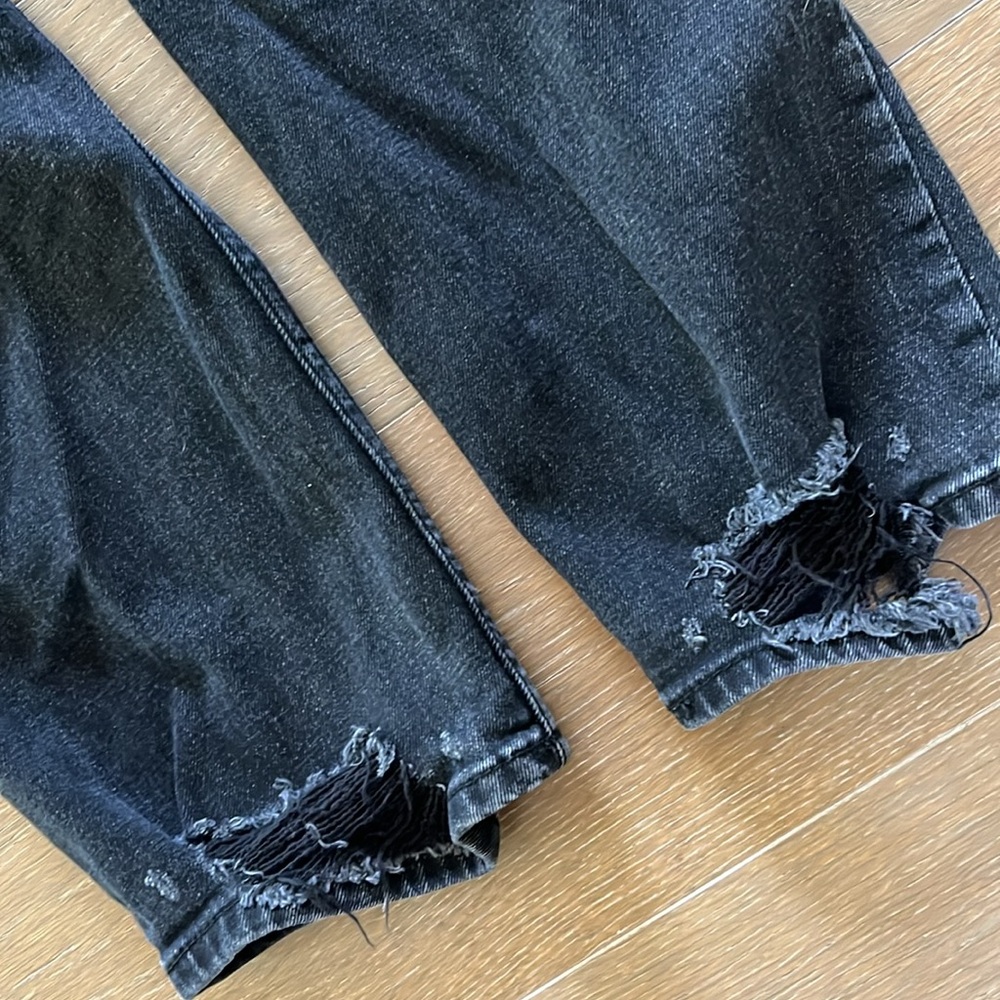 Abercrombie & Fitch The Ankle Straight Ultra High Rise size 27/4 - Picture 14 of 14